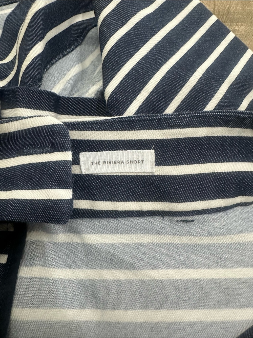 Ann Taylor LOFT Riviera Striped Shorts | Size 2 | Navy Resort Classic - Picture 14 of 16